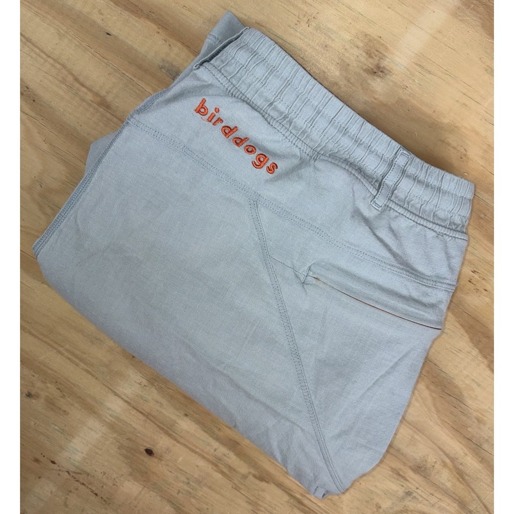 Bird Dogs Mens Gray Boom For Your Boomstick Lined Shorts XL Performance 6"